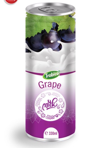 Trobico Grape milk alu can 330ml